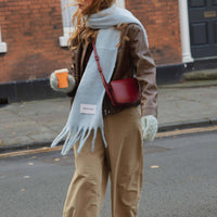 The Stockholm Scarf in Glacier Blue