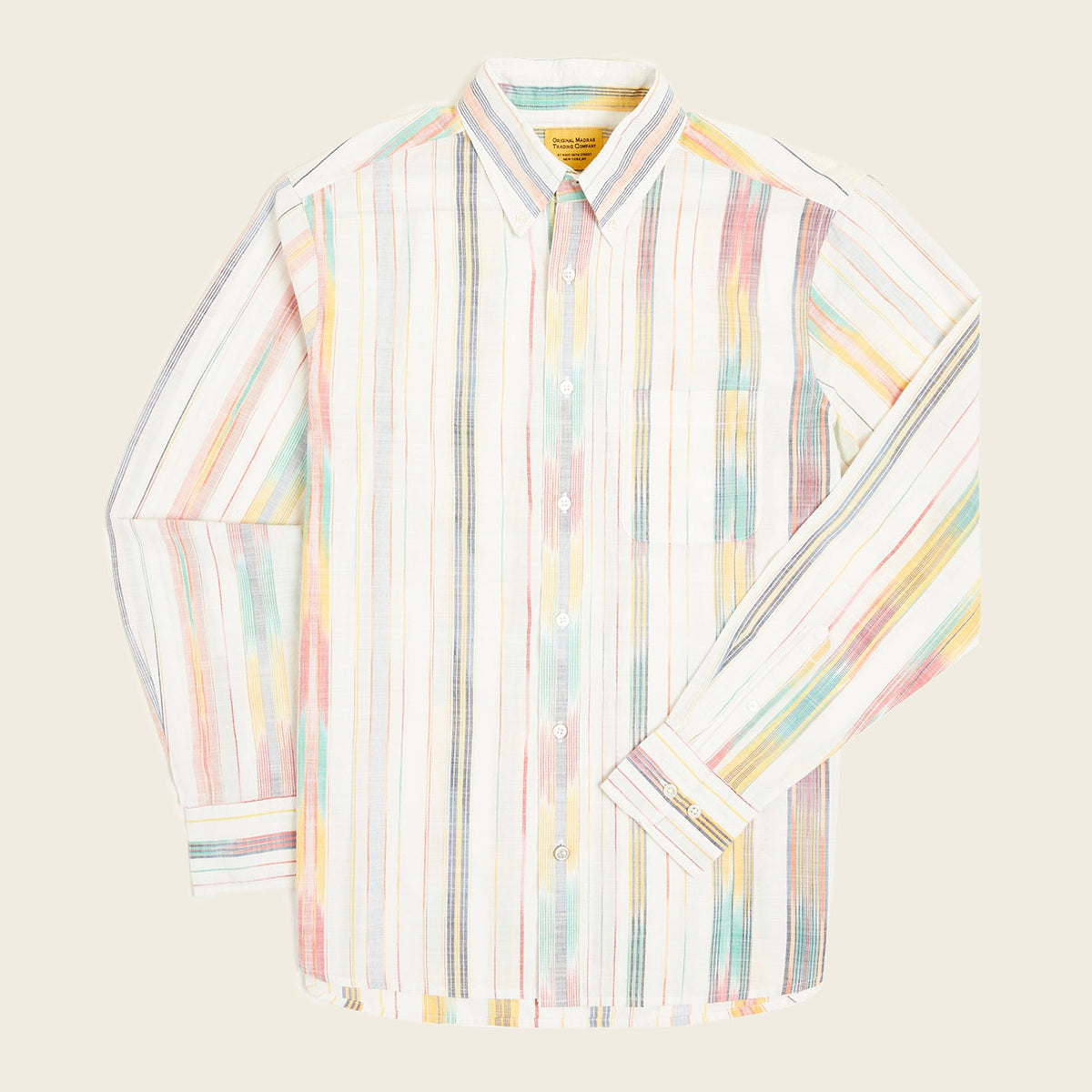 Ikat Warp Stripe Shirt