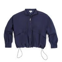 Sable Zip Up Jacket in Navy