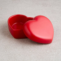 Red Heart Jar