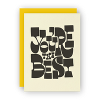 You're The Best Card
