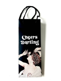 Cheers Darling Wine Gift Bag