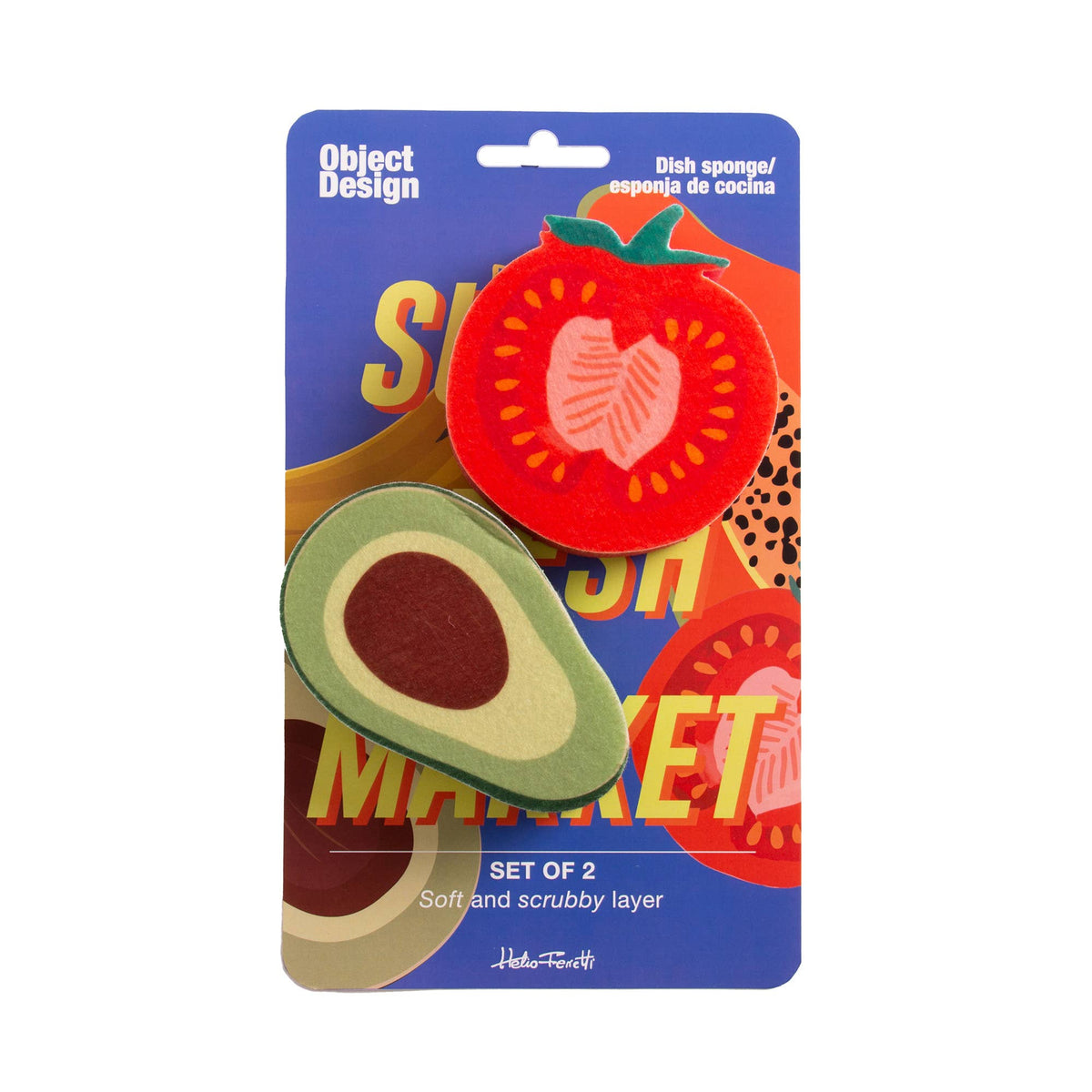 Tutti Frutti Sponge Set