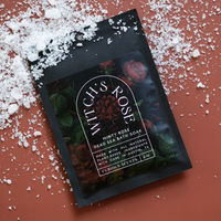 Witch's Rose Minty Rose Botanical Dead Sea Salt Bath Soak