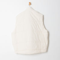 Puffer Vest in Off-White
