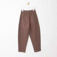 Unisex Elastic Trouser Cotton Edition in Brown