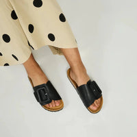 Clarice Sandal in Black