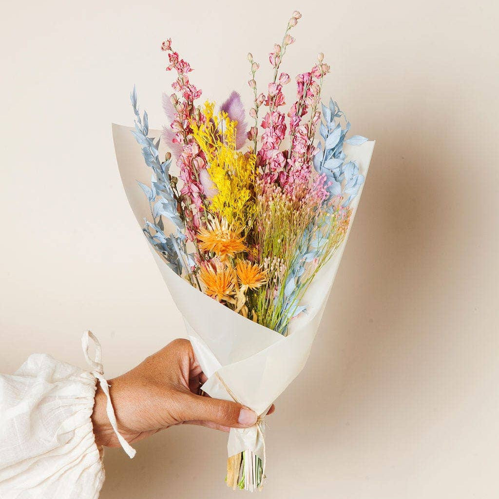 Pastel Dried Flower Mini Bouquet