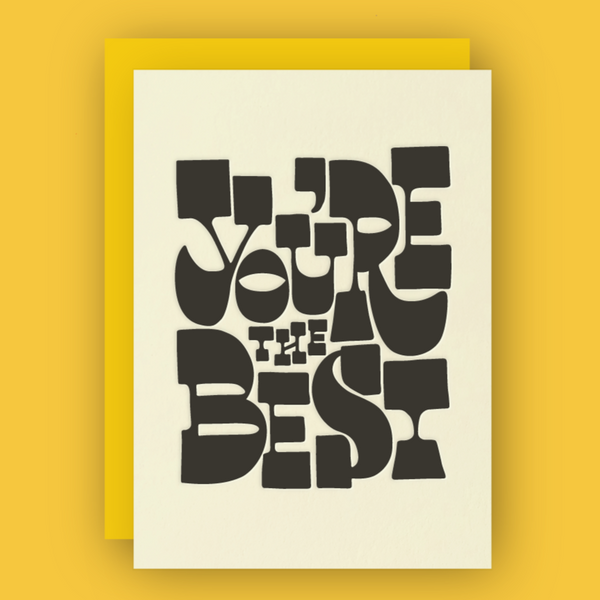 You're The Best Card