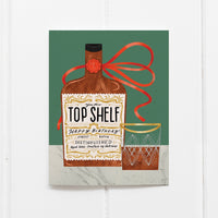 Top Shelf Whiskey Birthday