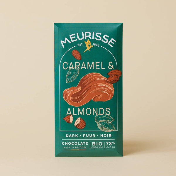 Caramelized Almonds Dark Chocolate Bar