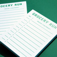 Grocery Run Small Notepad