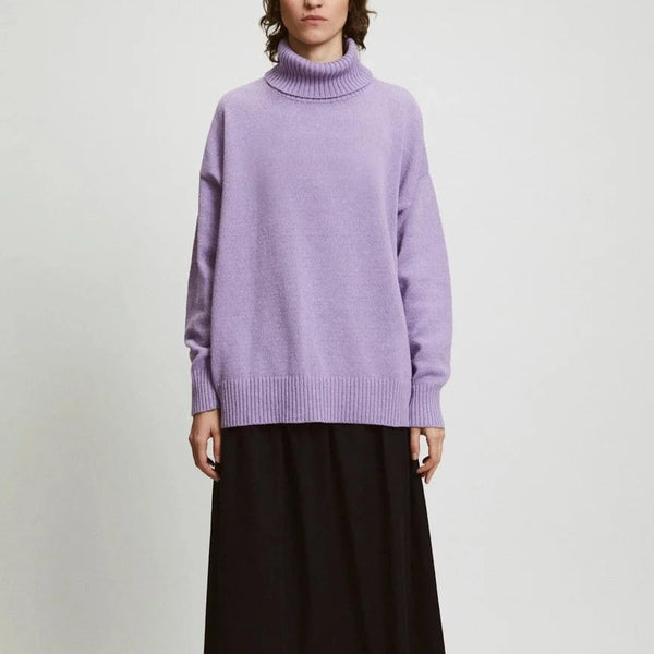 Teton Sweater in Lilac