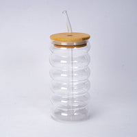 Tea Cup with Lid and Straw