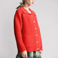 Martin Cardigan in Red