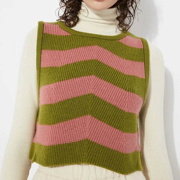 Annie Vest in Stripes