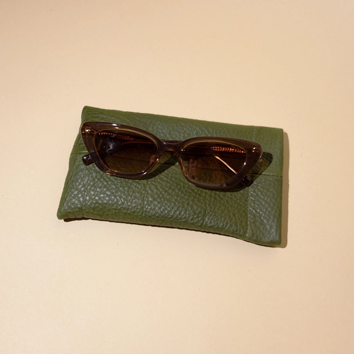 Leather Sunglasses Case