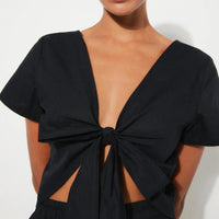 Liana Top in Dark Blue