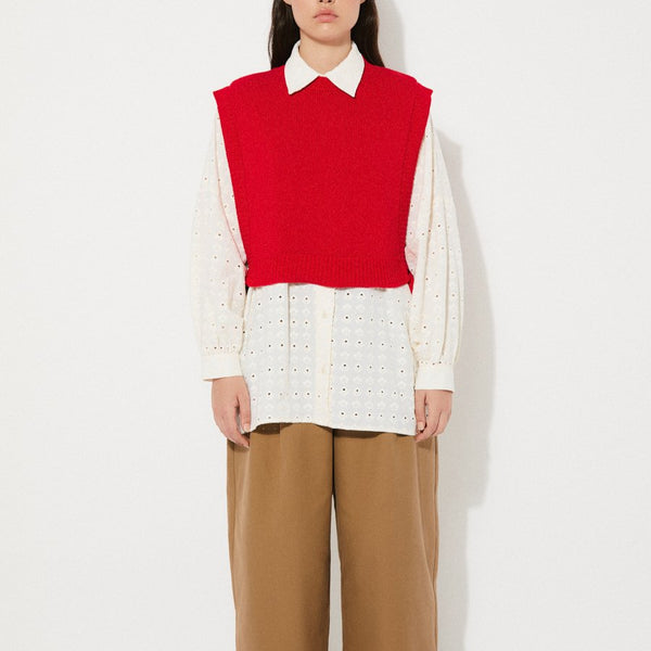 Pilea Vest in Red