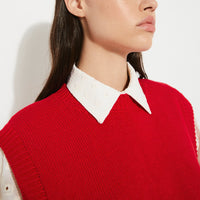 Pilea Vest in Red