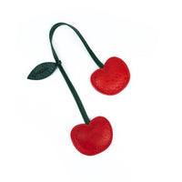 Bag Charm in Cherry