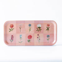 Festival of Flowers Birchwood Tray