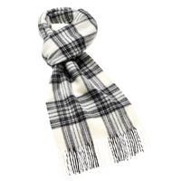 Plaid Lambswool Scarf