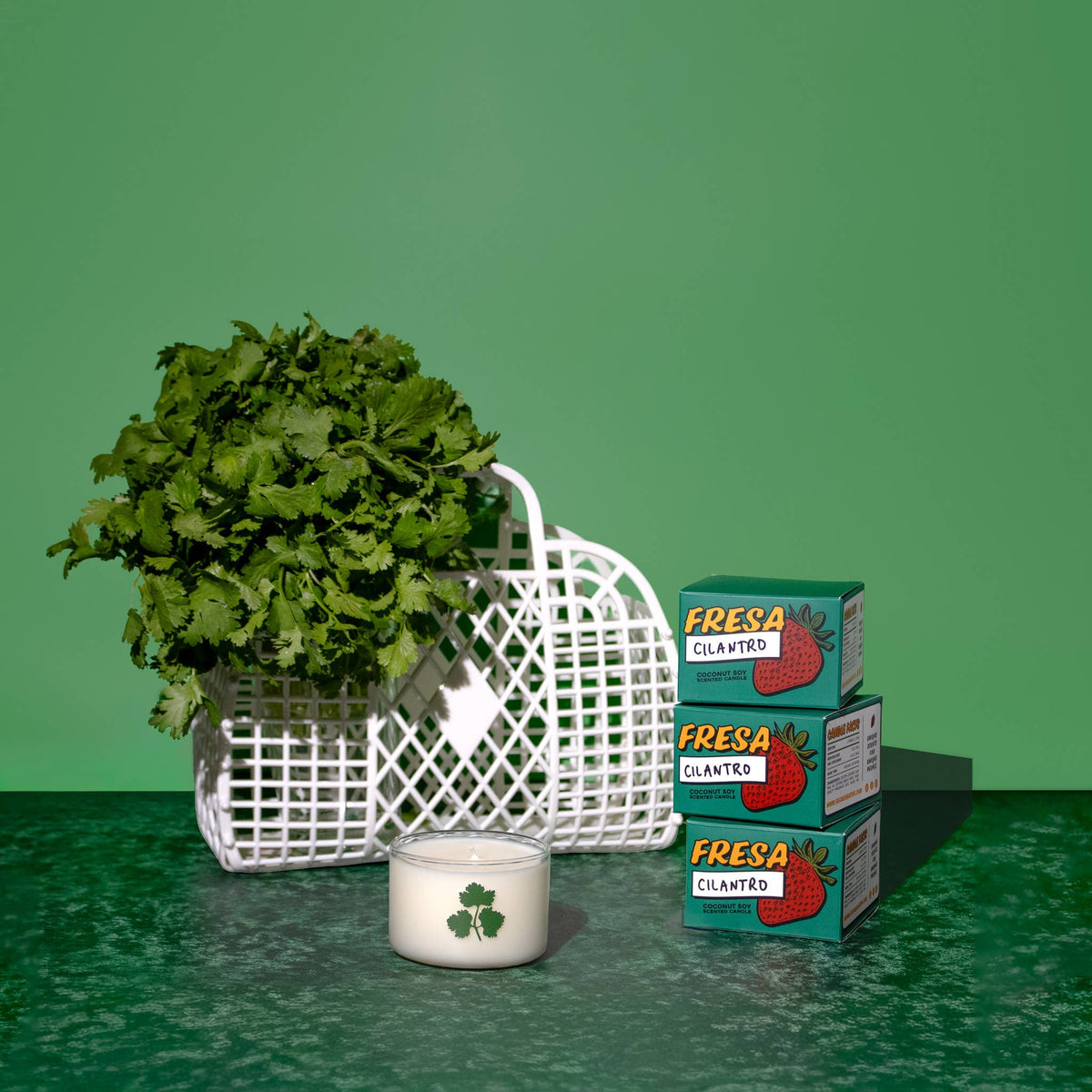Cilantro Herb Candle