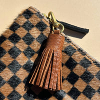 Tassel in Cognac Leather