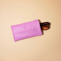 Sunglasses Case in Sorbet Leather