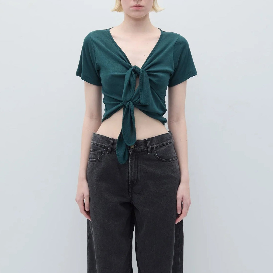 Dahlia Top in Ocean