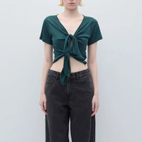 Dahlia Top in Ocean