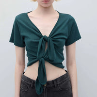 Dahlia Top in Ocean