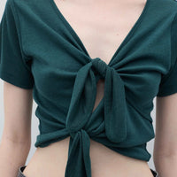 Dahlia Top in Ocean