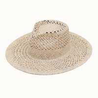 Wide Brim Straw Rancher Hat