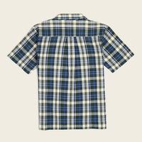 Madras Check Seersucker Cuban Shirt