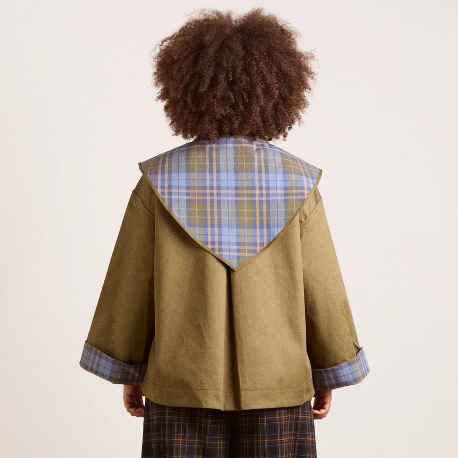 Jerry Crop Reversible Trench Coat