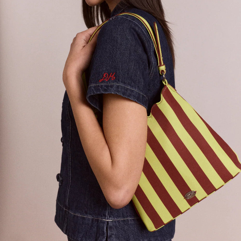 Lorelai Bag in Avocado & Chocolate
