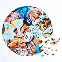 Hanukkah Cookie Tin Jigsaw Puzzle