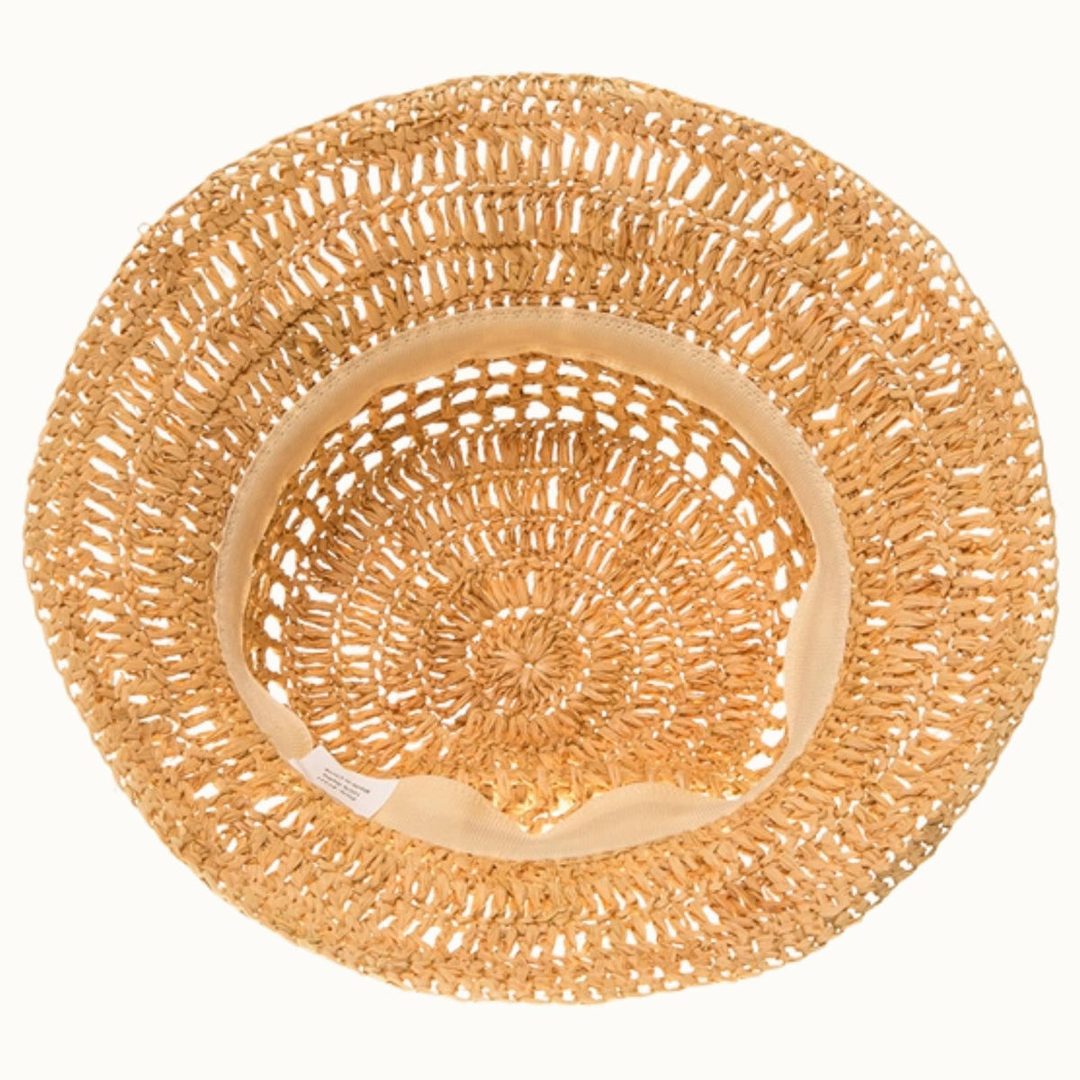 Raffia Straw Bucket Hat