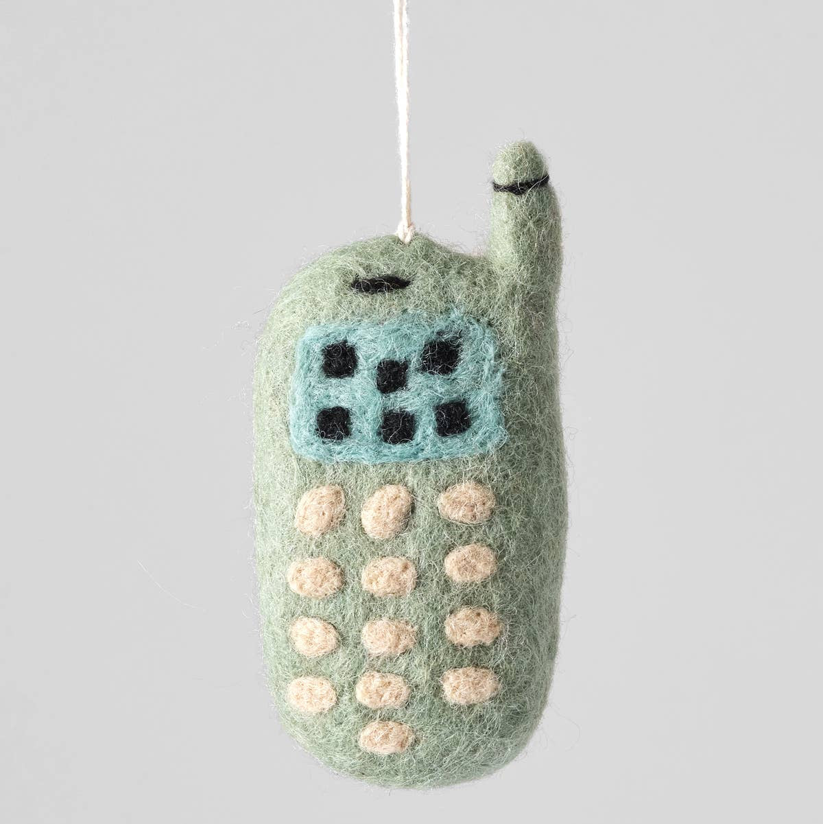 Mobile Phone Hanging Felt Ornament