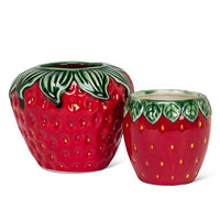 Strawberry & Leaf Small Planter