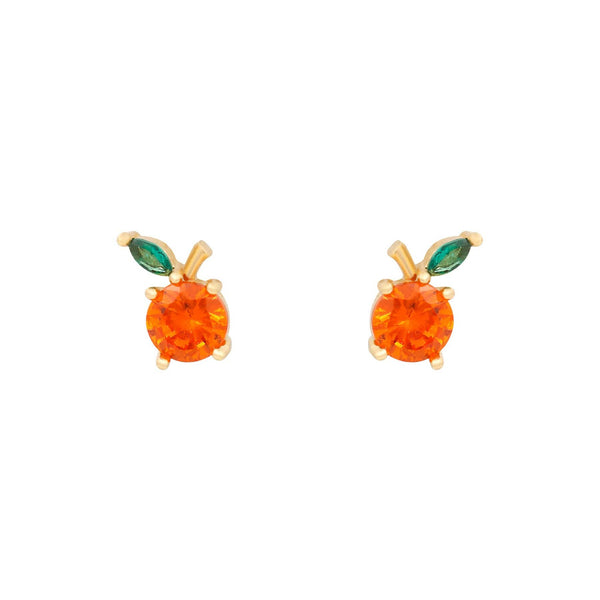 Orange Juice Studs - Gold