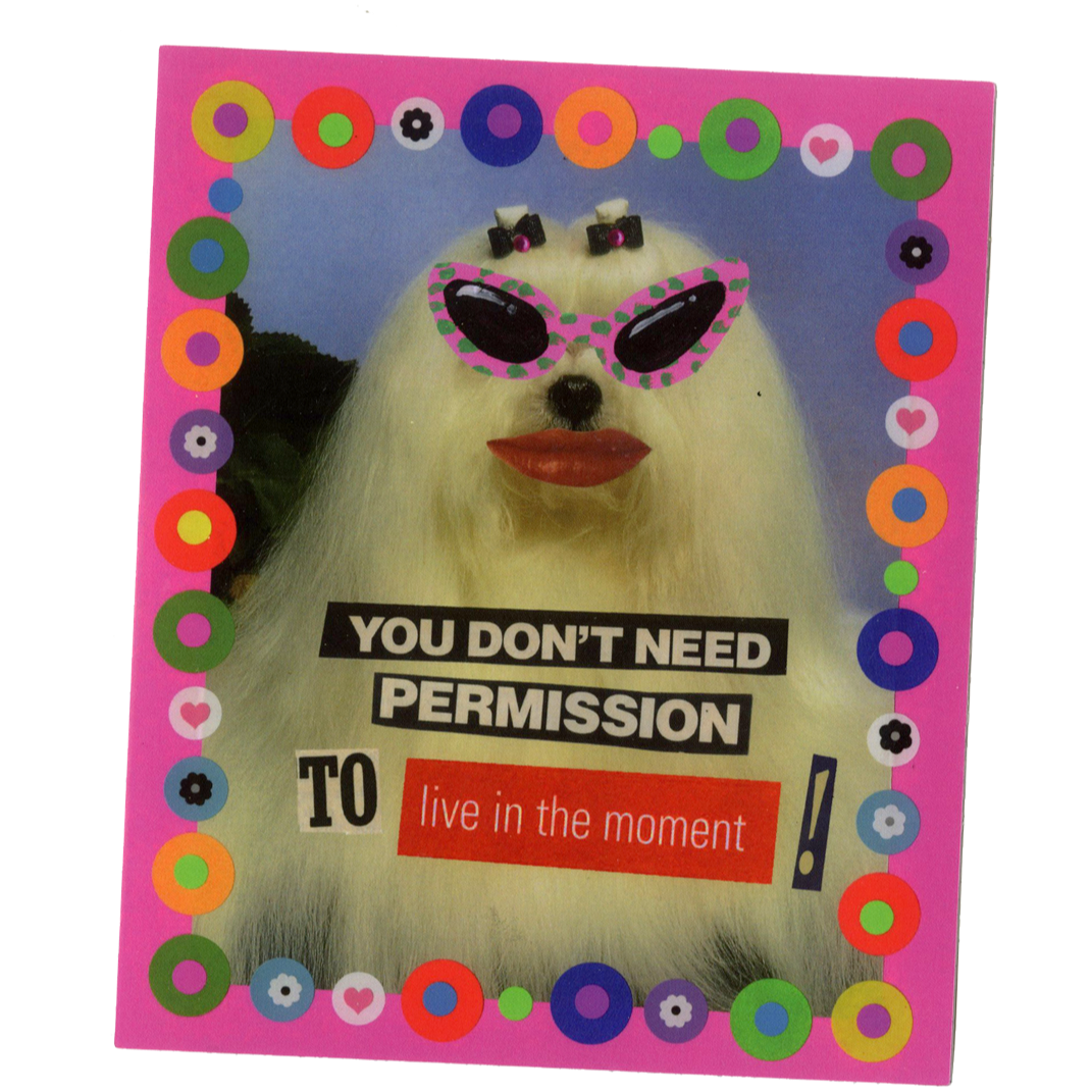 Permission Sticker