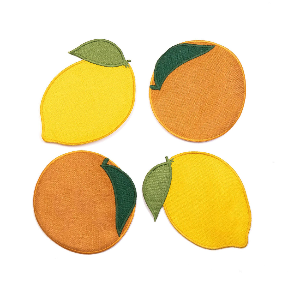 Citrus Cocktail Napkins Set
