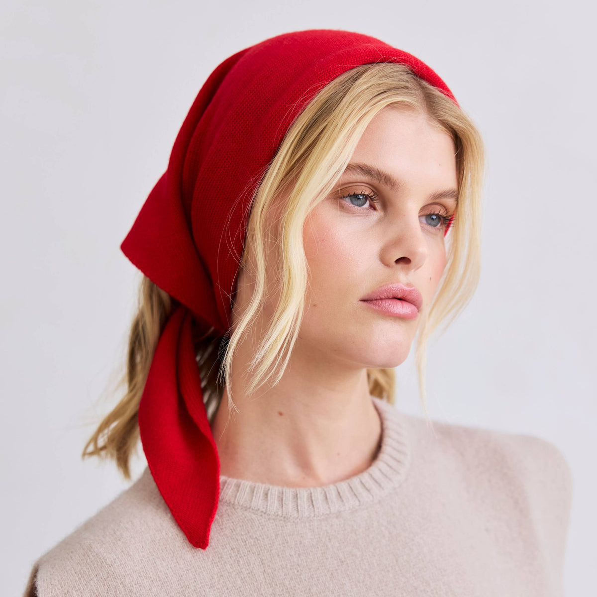 Merino Wool Triangle Scarf