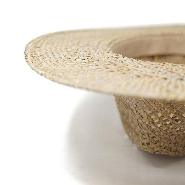 Wide Brim Straw Rancher Hat