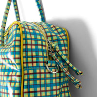 Truro Coated Hold-All in Zesty Check