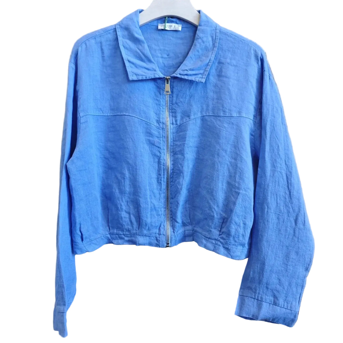 Linen Jacket in Blue