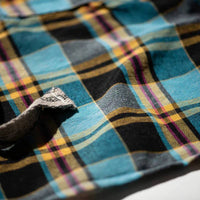 Recycled Cotton Blue Check Apron